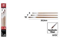 Opakowanie Profesjonale pędzle malarskie 3szt