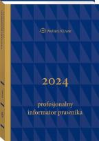 Okładka książki Profesjonalny Informator Prawnika 2024 gratowy B5