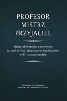 Okładka książki Profesor - Mistrz - Przyjaciel