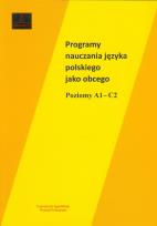 Okładka książki Programy nauczania języka polskiego jako obcego poziomy A1-C2