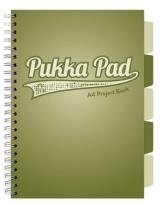 Opakowanie Project Book Olive Green A4/200K kratka oliwkowy