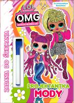 Okładka książki Projektantka mody. Zadania do ścierania. L.O.L. Surprise!