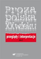 Okładka książki Proza polska XX wieku. Przeglądy i interpretacje