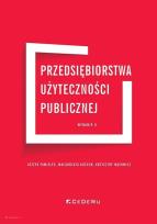 Okładka książki Przedsiębiorstwa użyteczności publicznej w.2