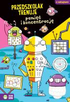 Okładka książki Przedszkolak trenuje pamięć i koncentrację