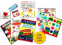 Okładka książki Przedszkole w domu. Już piszę. Zestaw 3 książek