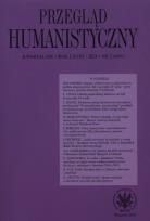 Opakowanie Przegląd Humanistyczny 2/2024