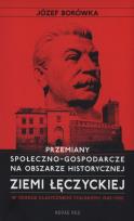 Okładka książki Przemiany społeczno-gospodarcze na obszarze historycznej ziemi łęczyckiej