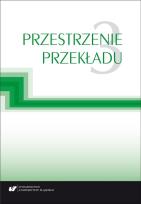 Okładka książki Przestrzenie przekładu T.3