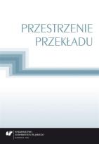 Okładka książki Przestrzenie przekładu