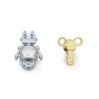 Opakowanie Przypinki robot i klucz