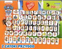 Okładka książki Psi Patrol. Kocham naklejać cz. 4 Dzielna ekipa z zatokiprzygód