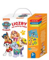 Okładka książki Psi Patrol. Liczby na cztery łapy