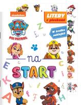 Okładka książki Psi Patrol. Na start cz.5 Litery z pieskami