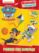 Okładka książki Psi Patrol. Naklejki na numerki cz.3