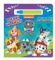 Okładka książki Psi Patrol. Wodne Zgadywanki. Pieski w akcji