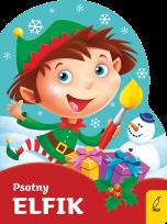 Okładka książki Psotny elfik. Wykrojnik
