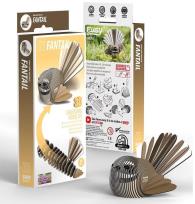 Opakowanie Ptak Wachlarzówka Eugy. Eko Układanka 3D