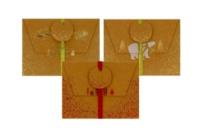 Opakowanie Pudełko na karty podarunkowe Kraft 3 szt.