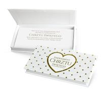 Opakowanie Pudełko ozdobne na banknoty Chrzest