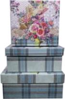 Opakowanie Pudełko prezentowe PUK-22003-KW 3szt ROZETTE