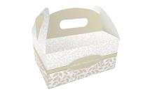 Opakowanie Pudełko z rączką 185x135x90 Liście 5szt