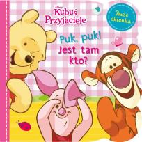 Okładka książki Puk, puk! Jest tam kto? Disney Kubuś i Przyjaciele