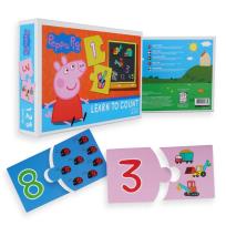 Opakowanie Puzzle 10 układanek 20el Świnka Peppa