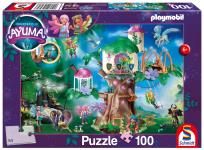 Opakowanie Puzzle 100 Playmobil Adventures of Ayuma