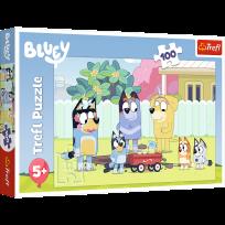 Opakowanie Puzzle 100 Wesoły świat Bluey TREFL