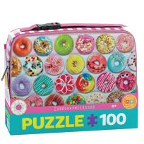 Opakowanie Puzzle 100 z lunch box  Delightful Donuts 9100-5825
