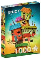 Opakowanie Puzzle 1000 Bajkowe domy