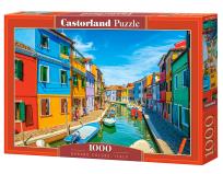 Opakowanie Puzzle 1000 Burano Colors, Italy CASTOR