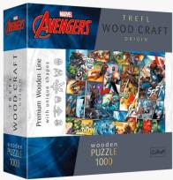 Opakowanie Puzzle 1000 drewniane Komiksowe uniwersum Marvela 20165