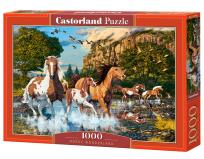 Opakowanie Puzzle 1000 el.  C-104789-2 Horse Wonderland