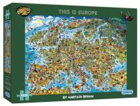 Opakowanie Puzzle 1000 Europa