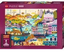 Opakowanie Puzzle 1000 Filmy Wesa Andersena