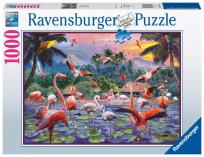 Opakowanie Puzzle 1000 Flamingi