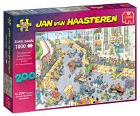 Opakowanie Puzzle 1000 Jan Van Haasteren Wyścig na byle czym