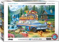 Opakowanie Puzzle 1000 Jeep Loading the Wagoneer by 6000-5867