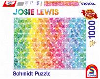Opakowanie Puzzle 1000 Josie Lewis, Kolorowe trójkąty