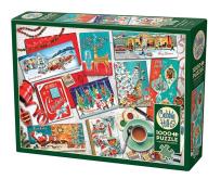 Opakowanie Puzzle 1000 Kartki świąteczne G3
