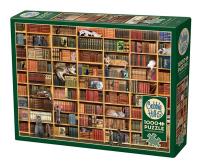 Opakowanie Puzzle 1000 Kocia biblioteka