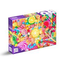 Opakowanie Puzzle 1000 Kolorowe lizaki