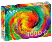 Opakowanie Puzzle 1000 Kolorowy wir gradientu