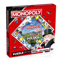 Opakowanie Puzzle 1000 Monopoly Board Polska jest piękna