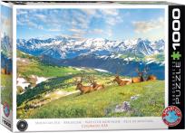 Opakowanie Puzzle 1000 Mountain Elks 6000-5705