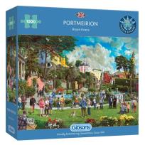 Opakowanie Puzzle 1000 Portmeirion, Walia