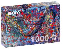 Opakowanie Puzzle 1000 Ptasie pióra