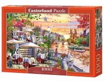 Opakowanie Puzzle 1000 Romantic City Sunset